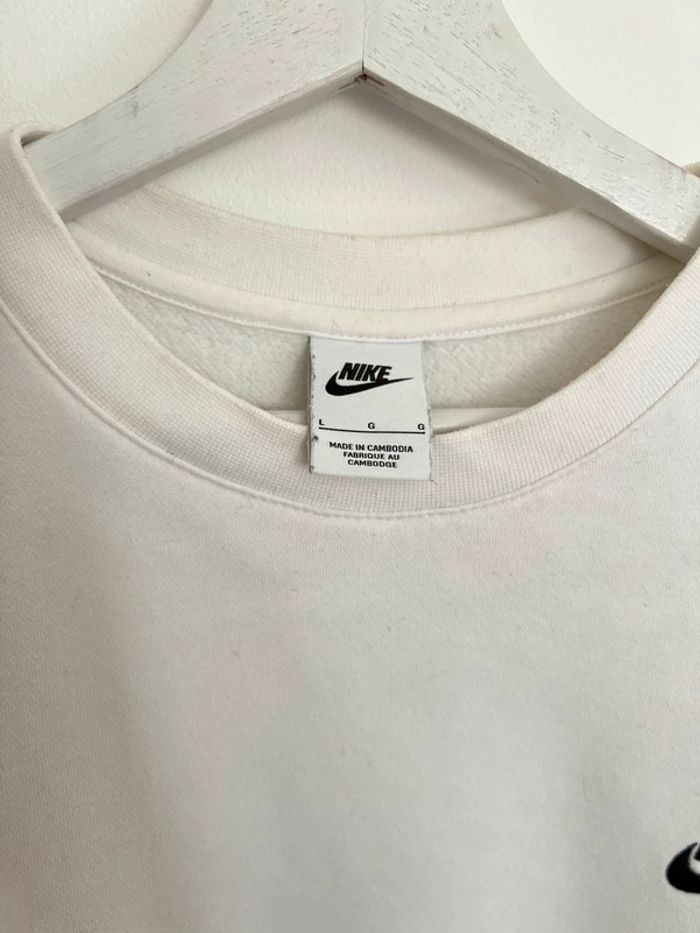 Sweat basique en coton Nike L - photo numéro 2