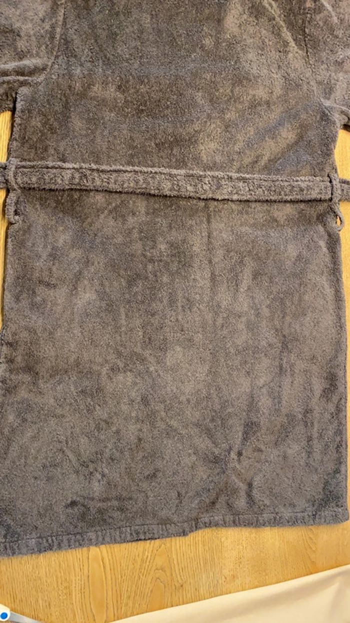 Peignoir homme gris foncé - photo numéro 6