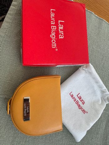 Porte monnaie Cuir Laura Biagiotti Neuf