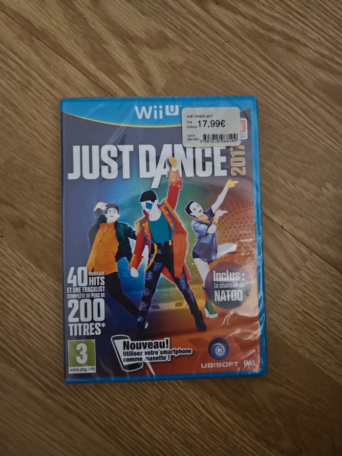 Just dance 2017 Nintendo wii u neuf - photo numéro 1