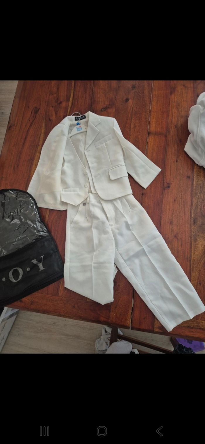 Ensemble bien habille tailleur garcon 6 mois