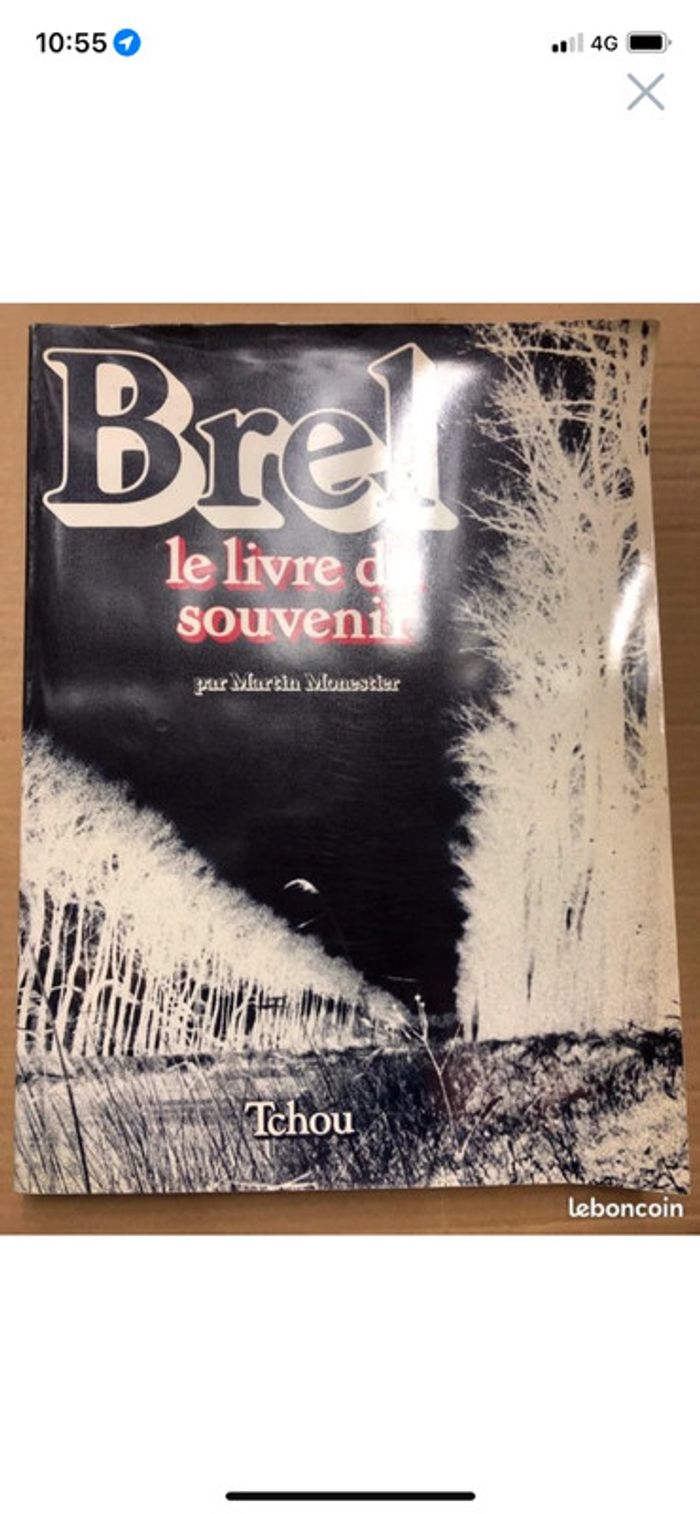 Brel le livre souvenirs