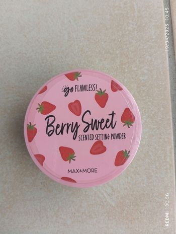 Poudre fixatrice vegan neuve