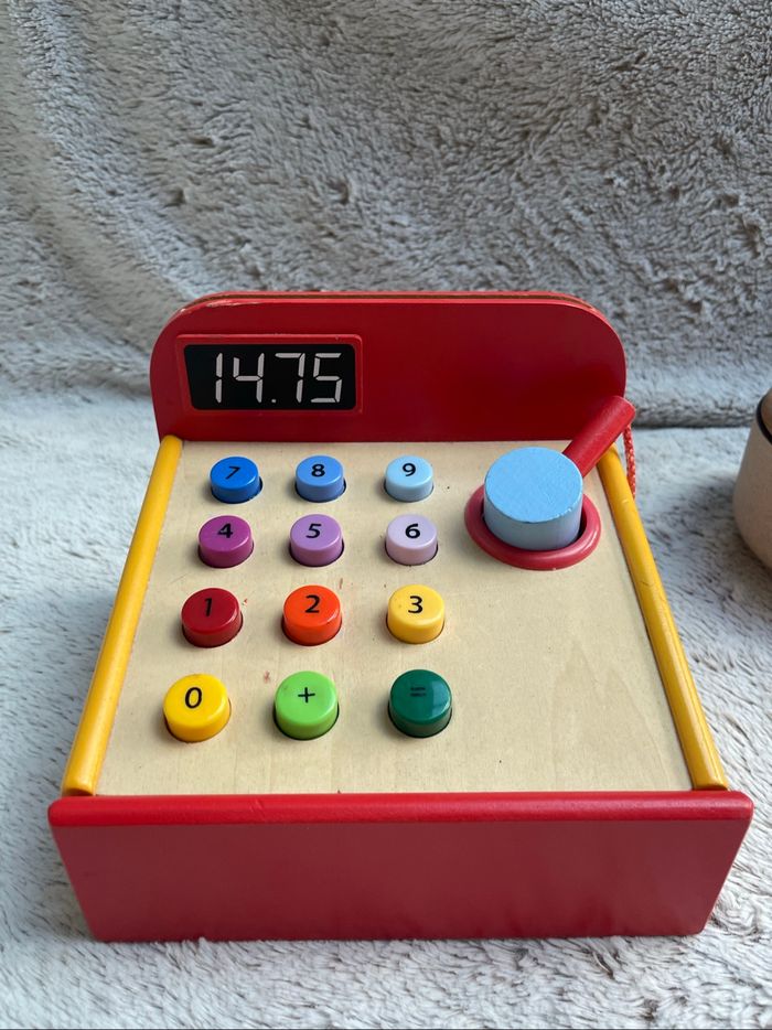 Caisse enregistreuse en bois - Playtive - photo numéro 3