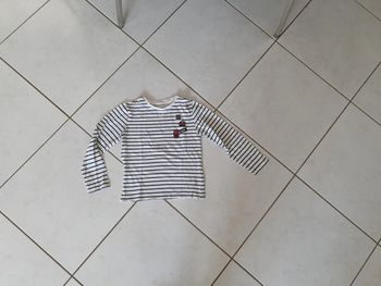 T-shirt ml garçon Rayé gemo 8 ans GARA