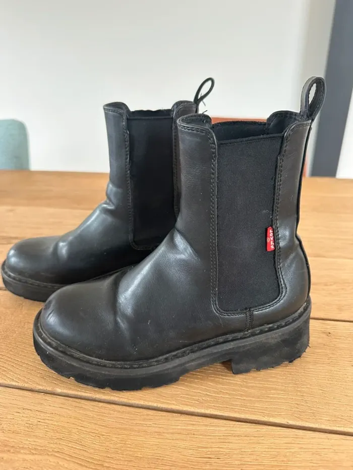 Boots noire Levi’s - photo numéro 3