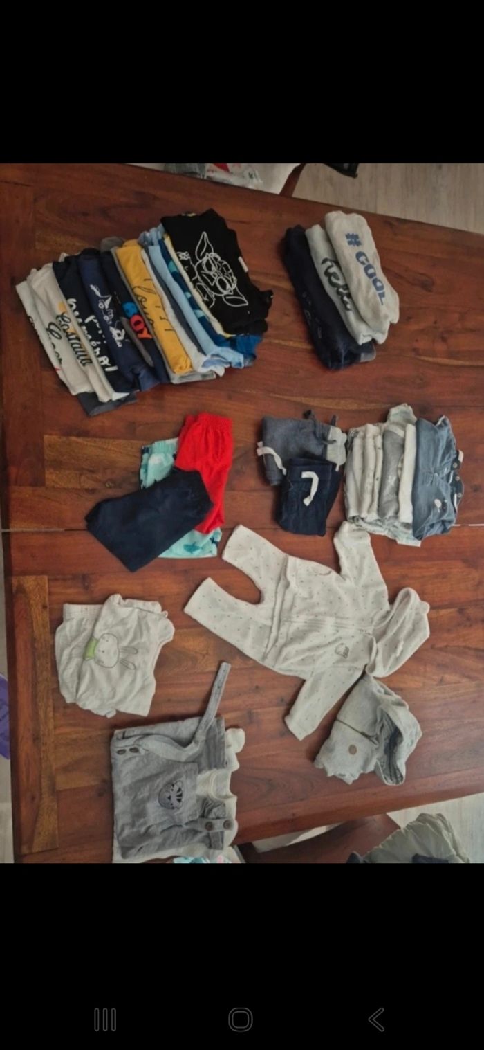 Lot vetement bebe garcon 3 mois bon etat