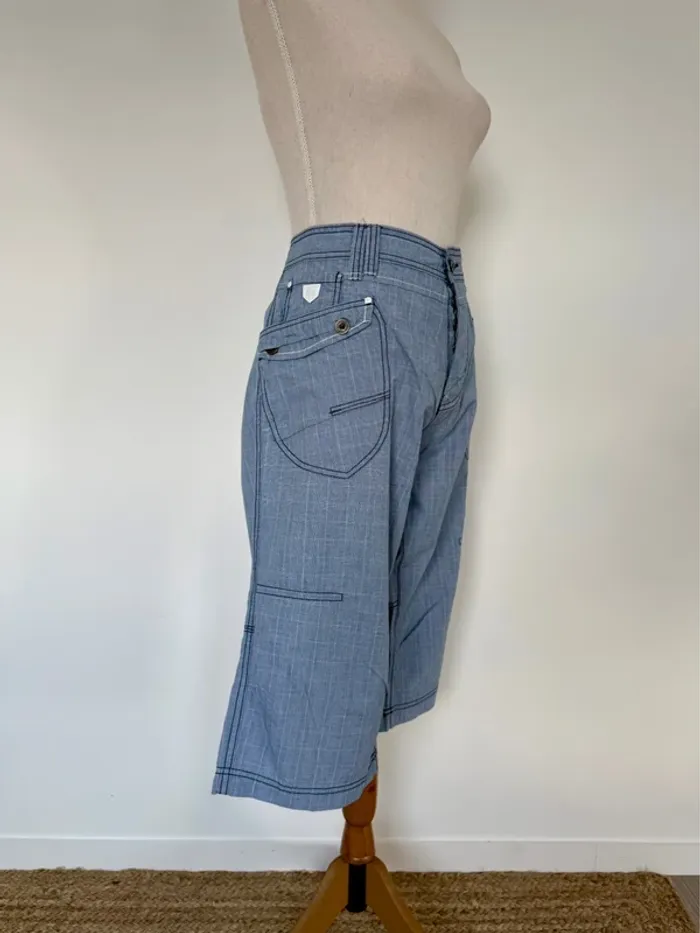 Bermuda short denim poches Kort Pantaloncini Pantalones destroy corto hombre uomo Szorty XXL - photo numéro 4