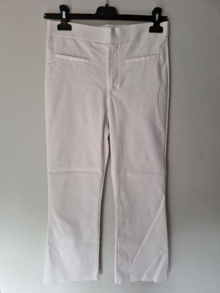Magnifique pantalon blanc taille 38 Zara