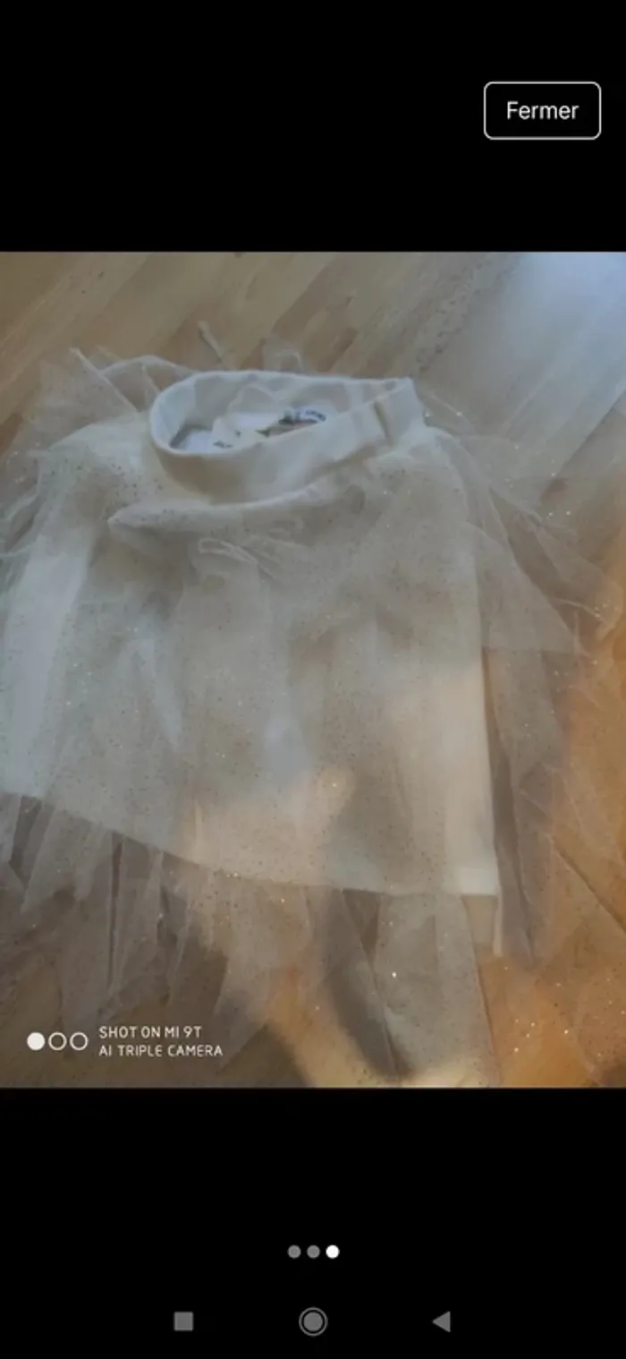 Jupe fête tulle 4 ans - photo numéro 3
