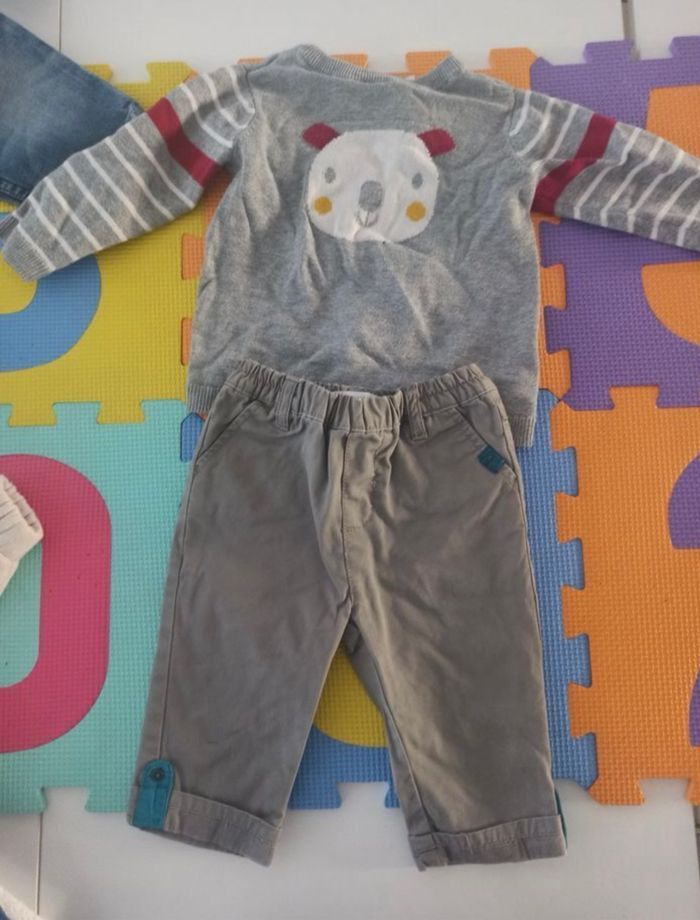 Lot 6 mois garçon automne hiver - photo numéro 7