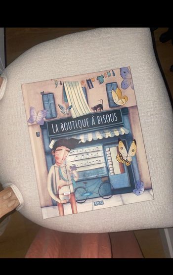 Livre enfant la boutique a bisous 