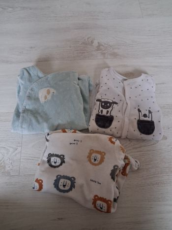 Lot de 3 pyjamas