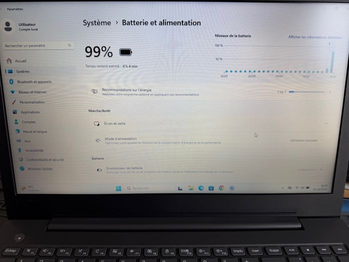 💻  Lenovo 330-15IKB | Intel i3 | SSD M2 + HDD | 8Go RAM | Batterie 3H30 🚀 - photo numéro 7
