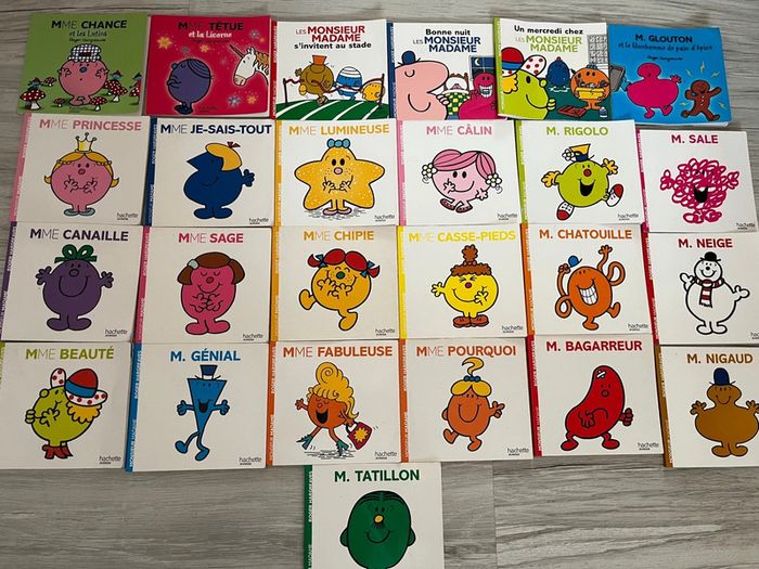 Livres monsieur madame