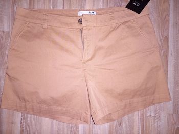 Short la halle 40 neuf beige