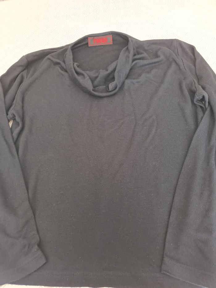 Tee-shirt noir Taille M - photo numéro 2