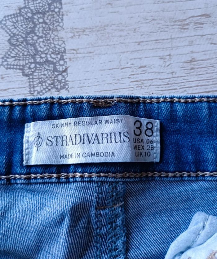 Jean Stradivarius troué femme 38 - photo numéro 4