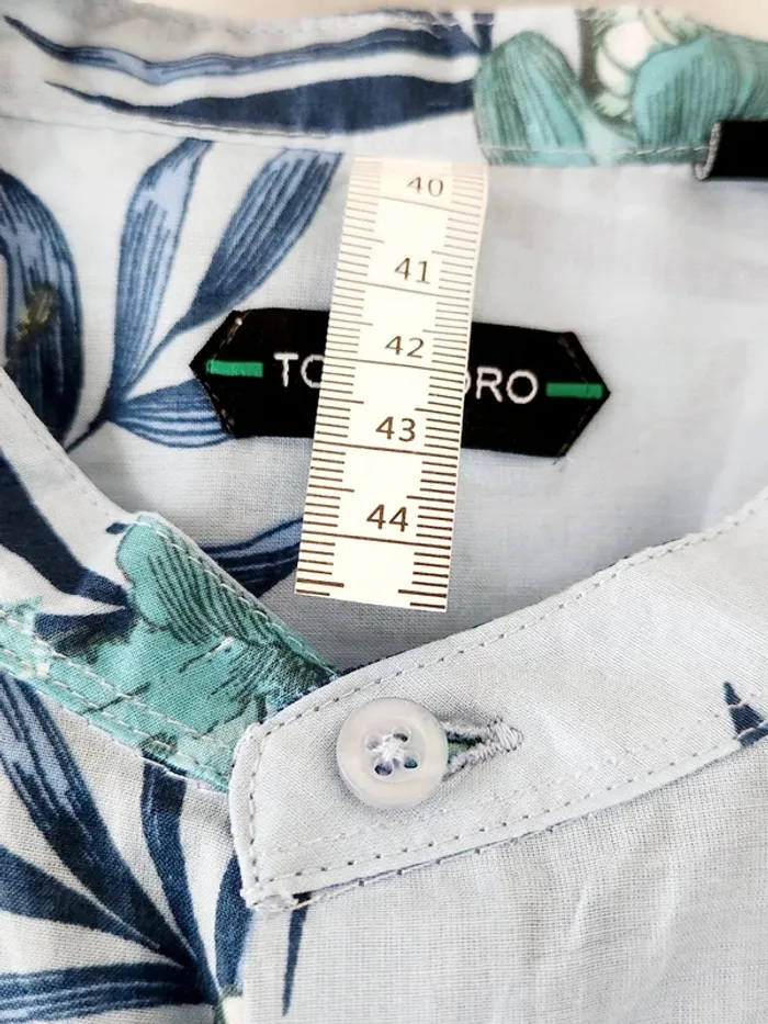 Chemise homme Tony moro à fleurs tropicales – Taille XL (44) - photo numéro 5