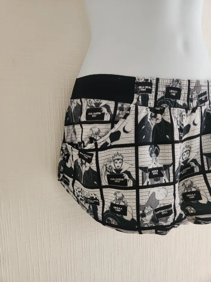 Short pyjama Undiz les méchants Disney taille S - photo numéro 2