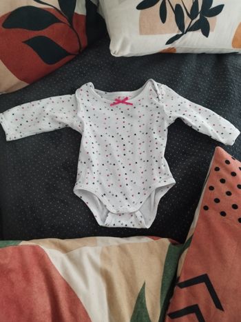 Body manches longues pressions 3 mois