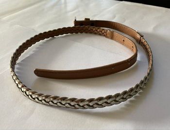 Ceinture tressée