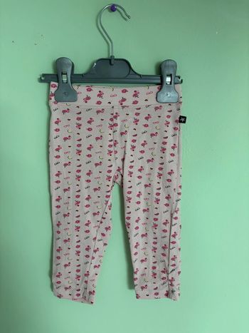 Legging flamant rose