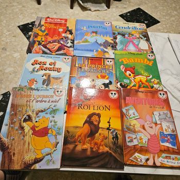 lot de livres Disney
