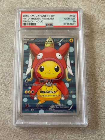 Pikachu promo japonaise  2015 holographique 