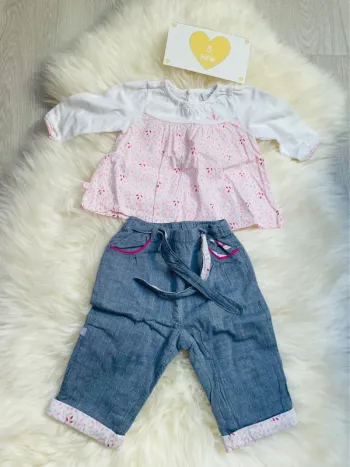 3 mois - Ensemble Obaidi pantalon et blouse