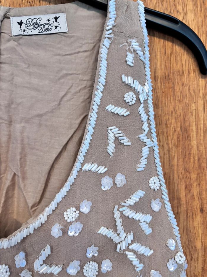 Robe à perles & sequins - photo numéro 3