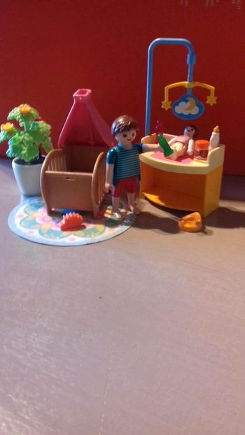Chambre bébé playmobil 5334
