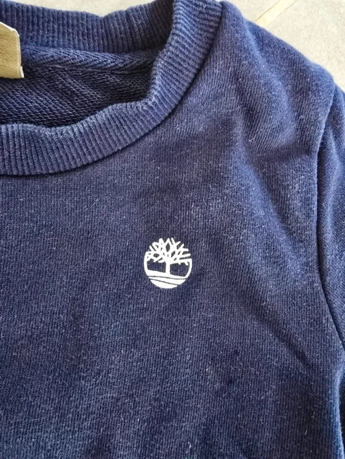 Sweat bleu marine timberland - photo numéro 3
