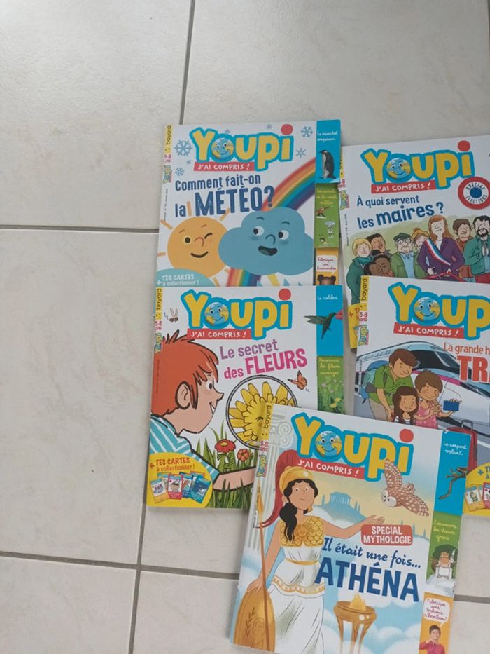 Lot de 5 magazines Youpi j'ai compris 5-8 ans - photo numéro 2