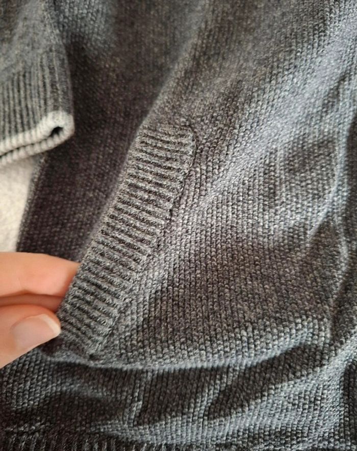👦 6 ans gilet gris zippée dans capuche okaidi - photo numéro 4