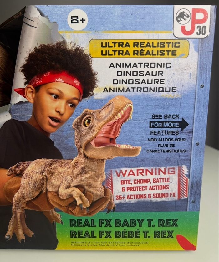 Bandai Méga T-Rex Real FX Jurassic Park Real FX - photo numéro 4