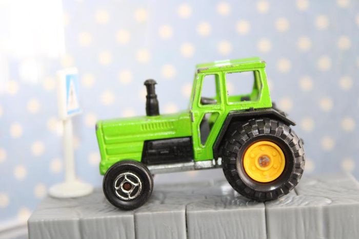 Majorette tracteur agricole vert - photo numéro 2