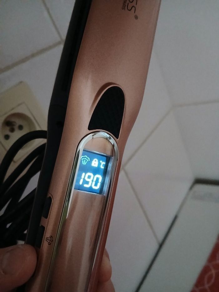Lisseur vapeur SAINT ALGUE Coffret demeliss titanium 2.0 rose - photo numéro 9