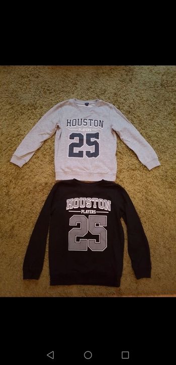 Lot de 2 sweats