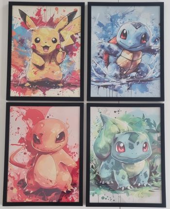 Superbes Posters toile Pokemon