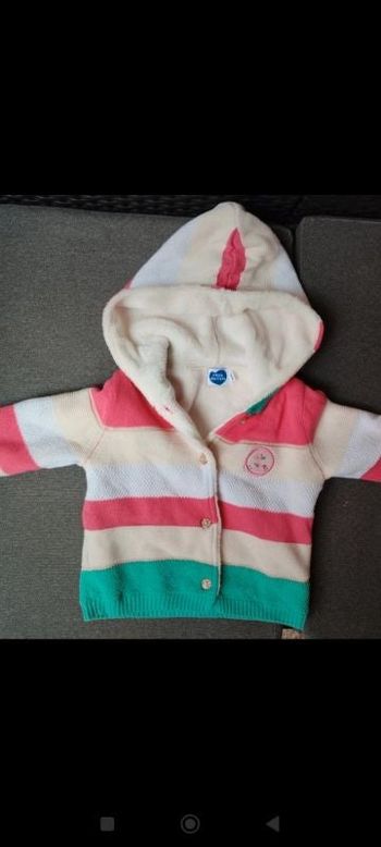 Gilet doublé 6 mois fille