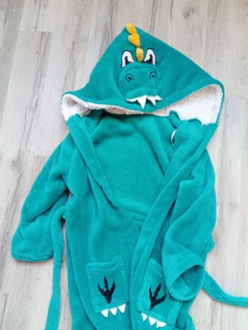 Robe de chambre dinosaure 5 ans