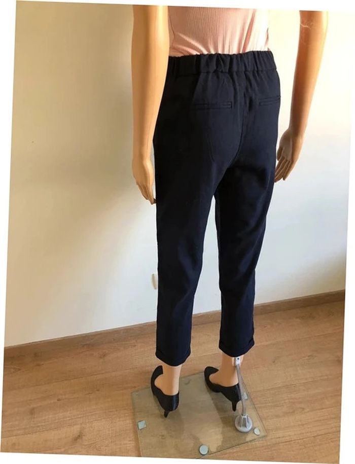 Pantalon chino bleu marine Only taille XS TBE - photo numéro 8