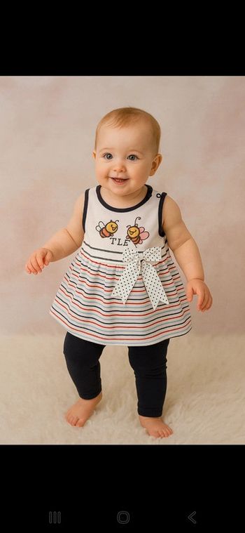 🥰 Ensemble bébé fille 6 mois