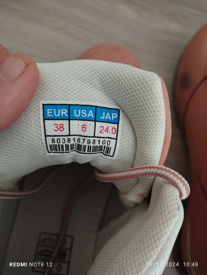 Paire bottines hiver T38 rose - photo numéro 8