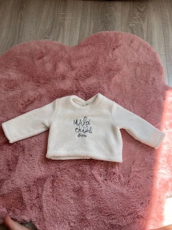 Petit pull IKKS tout doux bebe 6 mois