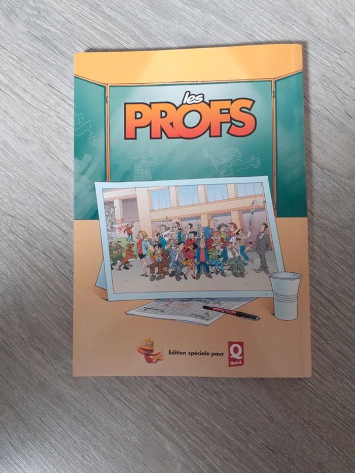 Livre les profs éditions spécial quick - photo numéro 4