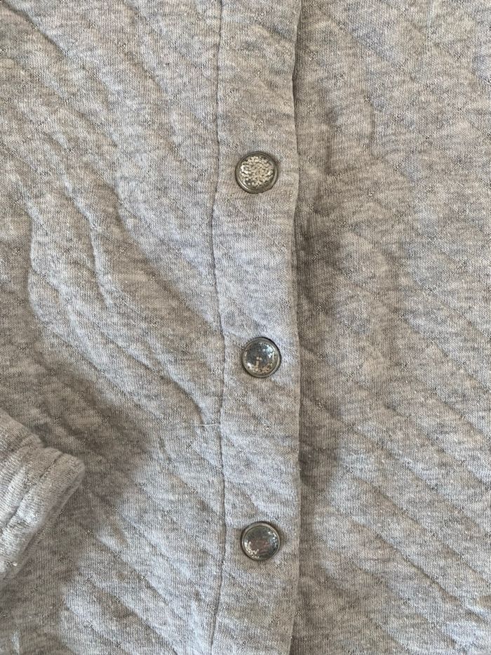 DPAM Gilet gris pailleté Taille 5 ans - photo numéro 4