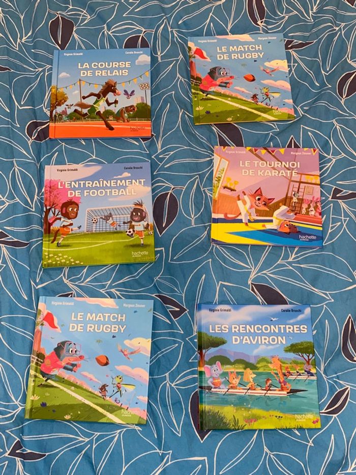 Lot de 6 livres Hachette Jeunesse