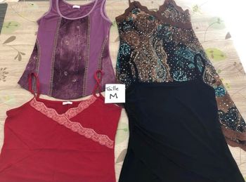 Débardeurs femme (lot 4)